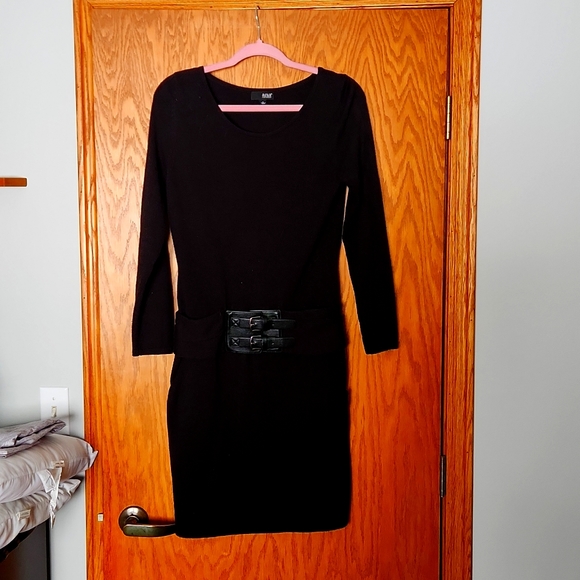 Women's sweater dress size medium, black, from Ana. - Picture 1 of 8